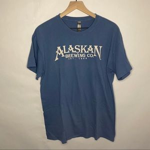 Blue Alaskan Brewing Co Oversized Comfy T Shirt